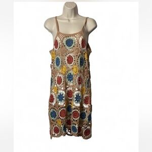 Colorful Crochet Coverup